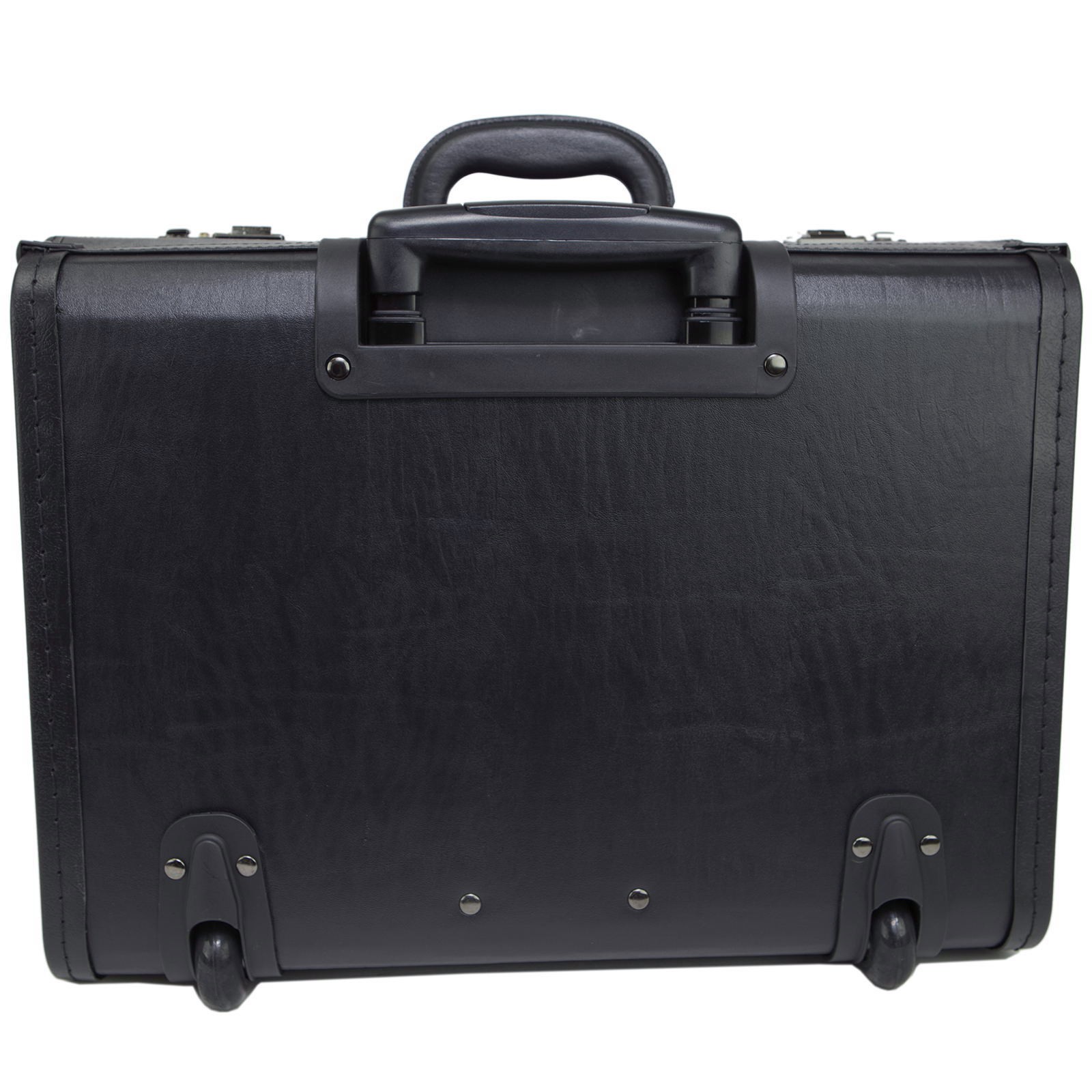 AlpineSwiss 19" Wheeled Briefcase Rolling Case Sales Sample Pilot